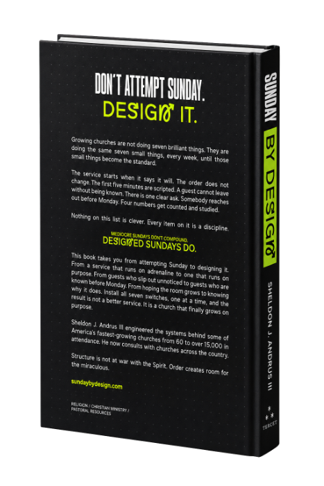 Sunday By Design — back cover